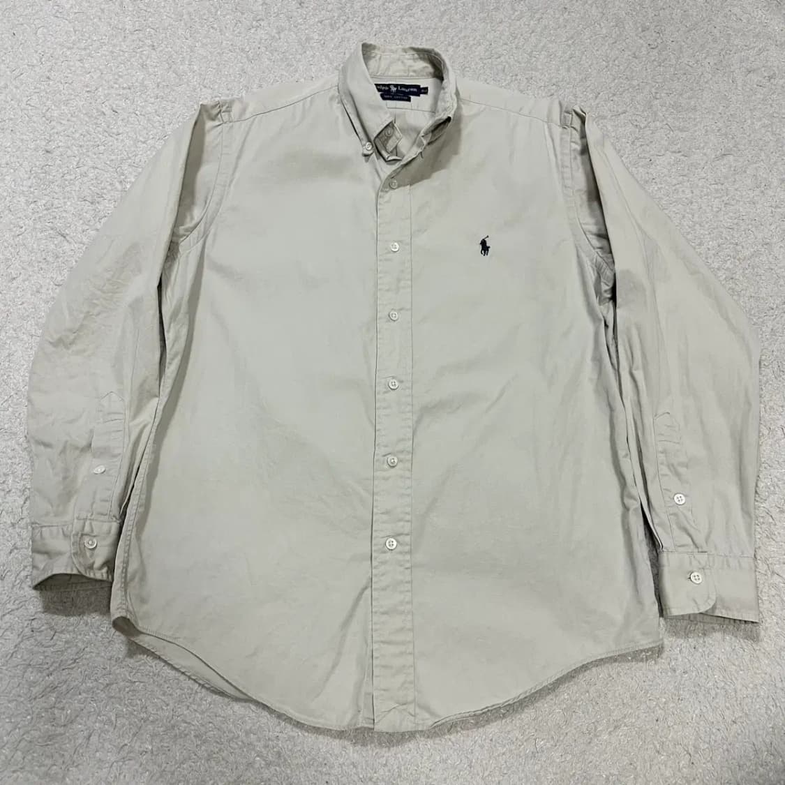 폴로 랄프로렌 셔츠 베이지 남방 90 상품이미지1