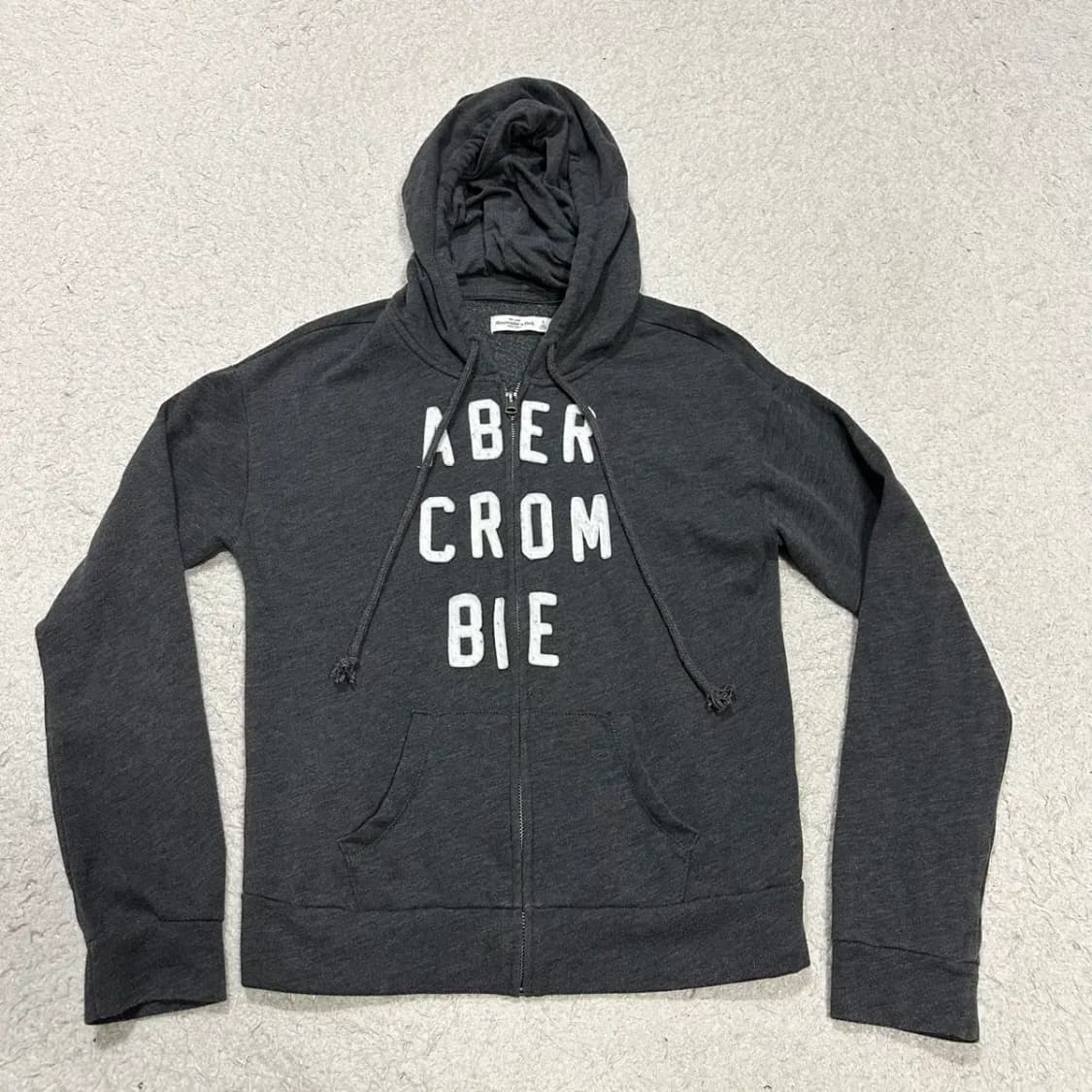 아베크롬비 그레이 후드집업 여성 s 상품이미지1