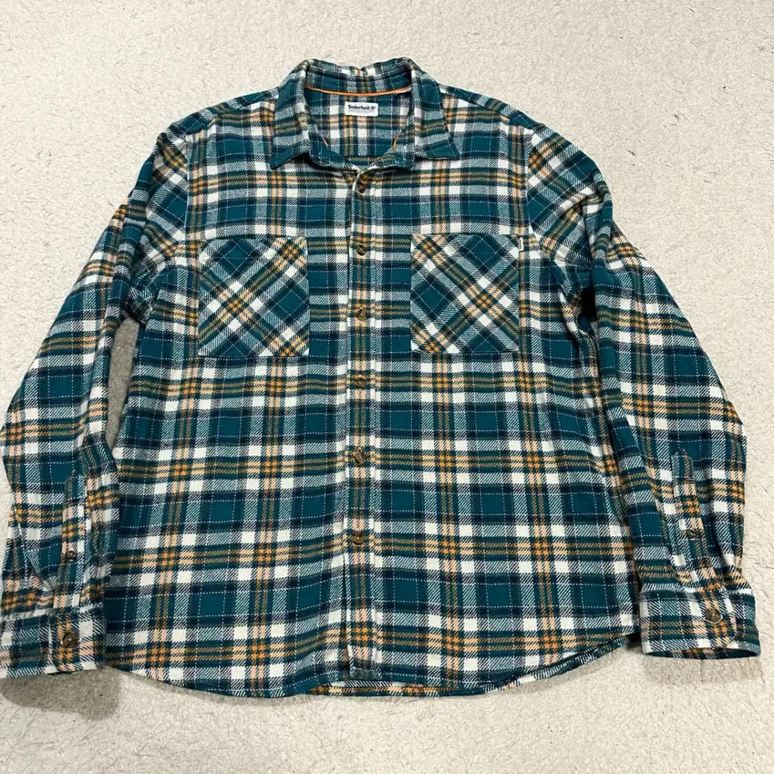 팀버랜드 플란넬 체크 셔츠 xxl 상품이미지1