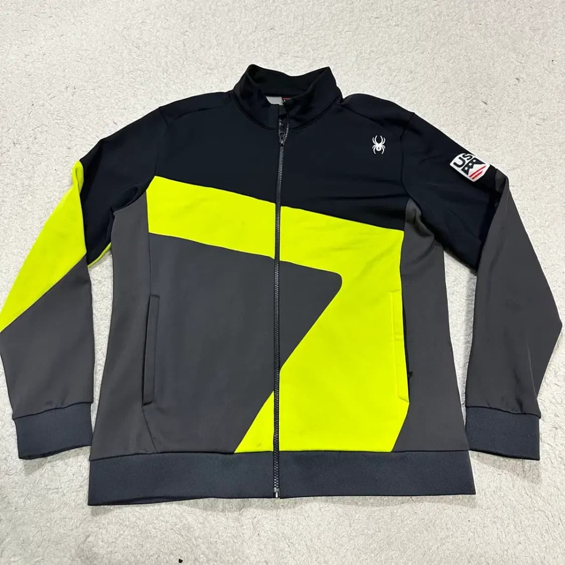 스파이더 집업 자켓 기모 xxl 110 상품이미지1