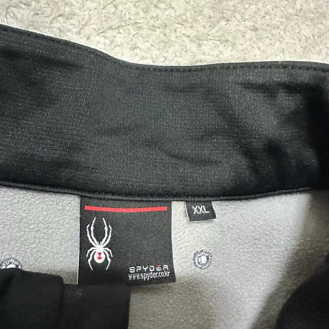스파이더 집업 자켓 기모 xxl 110 상품이미지4