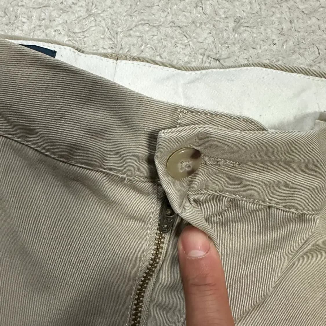 폴로 면바지 치노 팬츠 33인치 상품이미지2