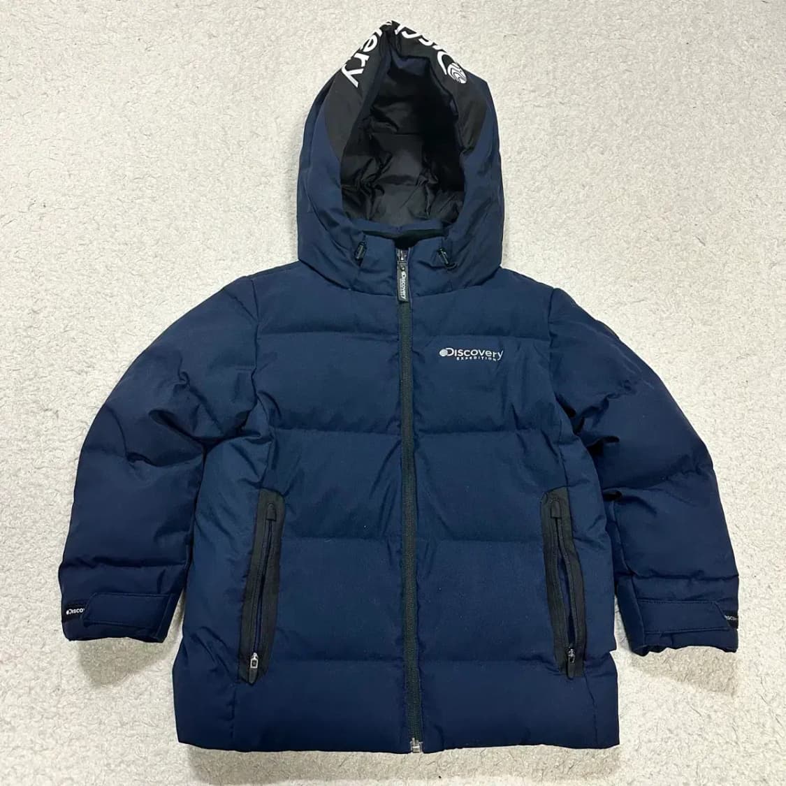 디스커버리 아동 키즈 네이비 패딩 점퍼 120 상품이미지1