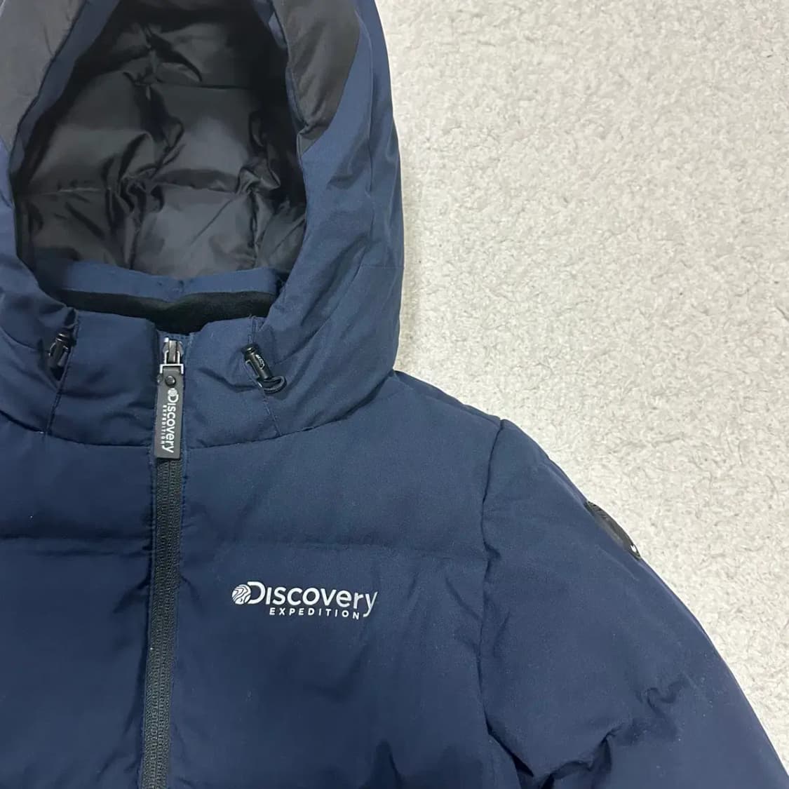 디스커버리 아동 키즈 네이비 패딩 점퍼 120 상품이미지2