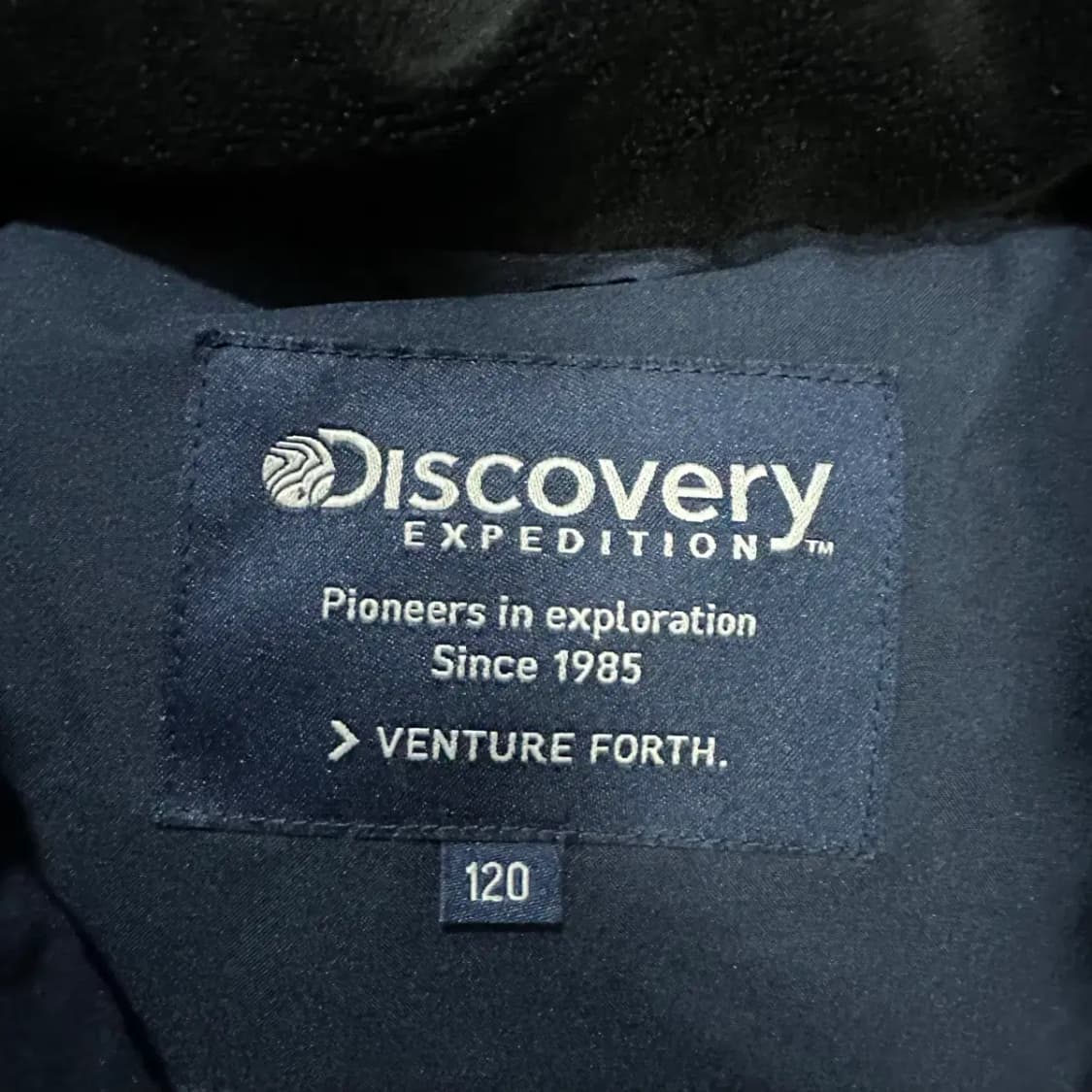 디스커버리 아동 키즈 네이비 패딩 점퍼 120 상품이미지3