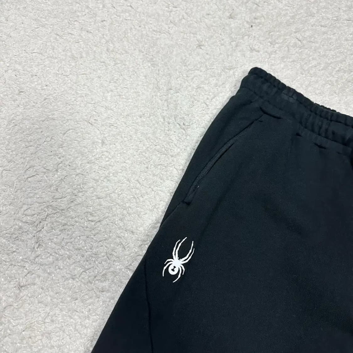 스파이더 블랙 트레이닝 바지 팬츠 m 상품이미지2