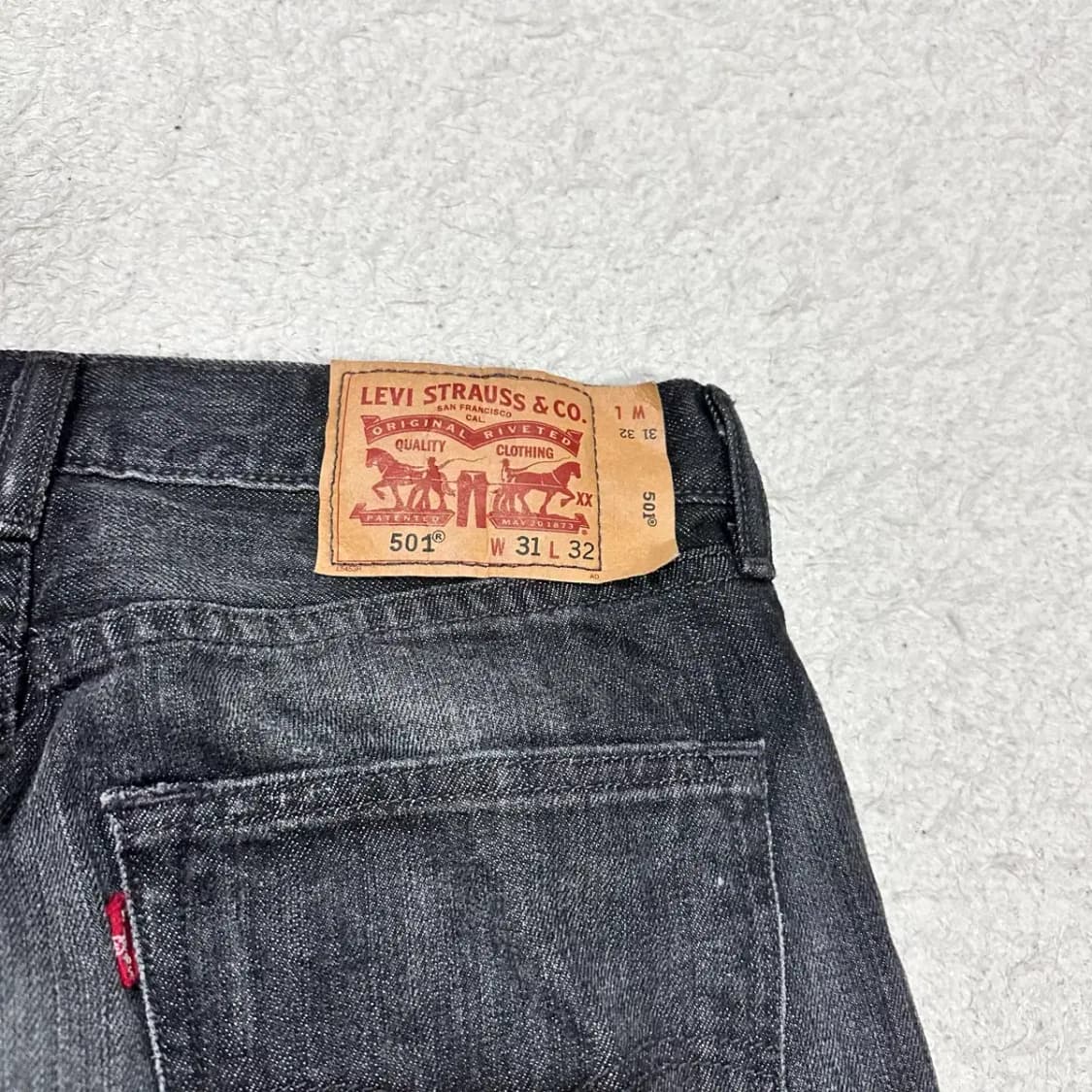 리바이스 501 청바지 데님 팬츠 28인치 상품이미지7
