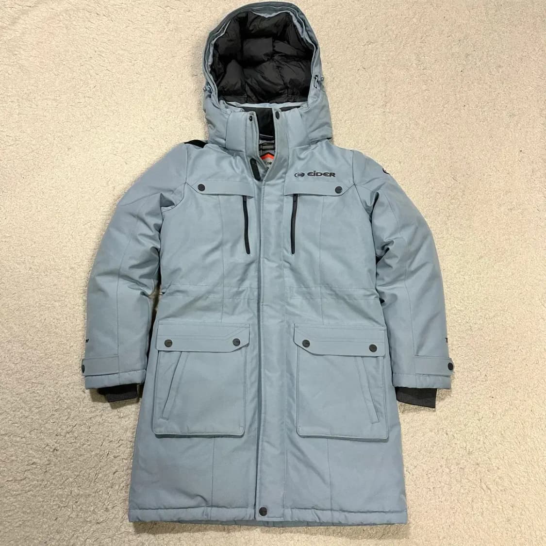 아이더 고어윈드스토퍼 롱패딩 여성 s 상품이미지1