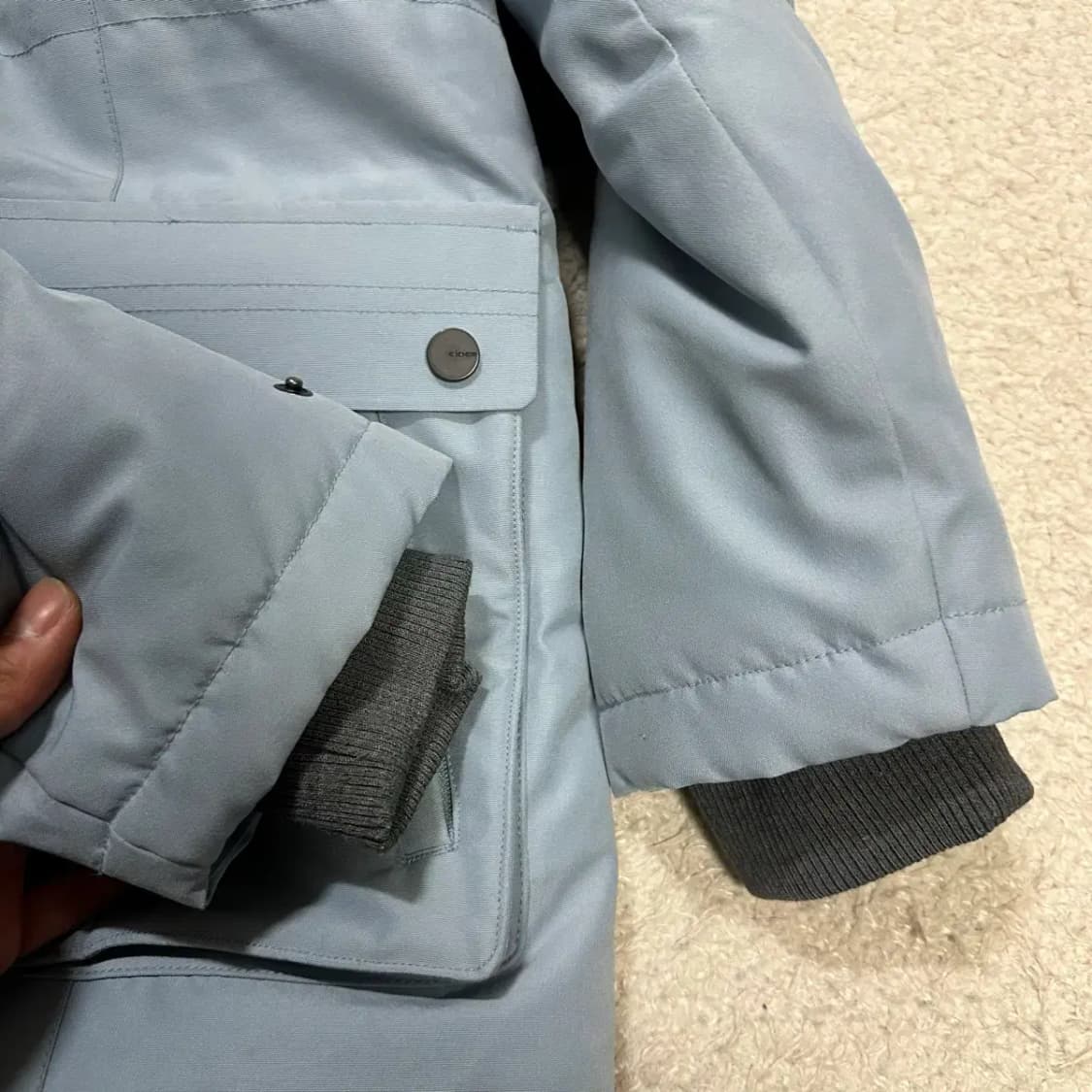 아이더 고어윈드스토퍼 롱패딩 여성 s 상품이미지3