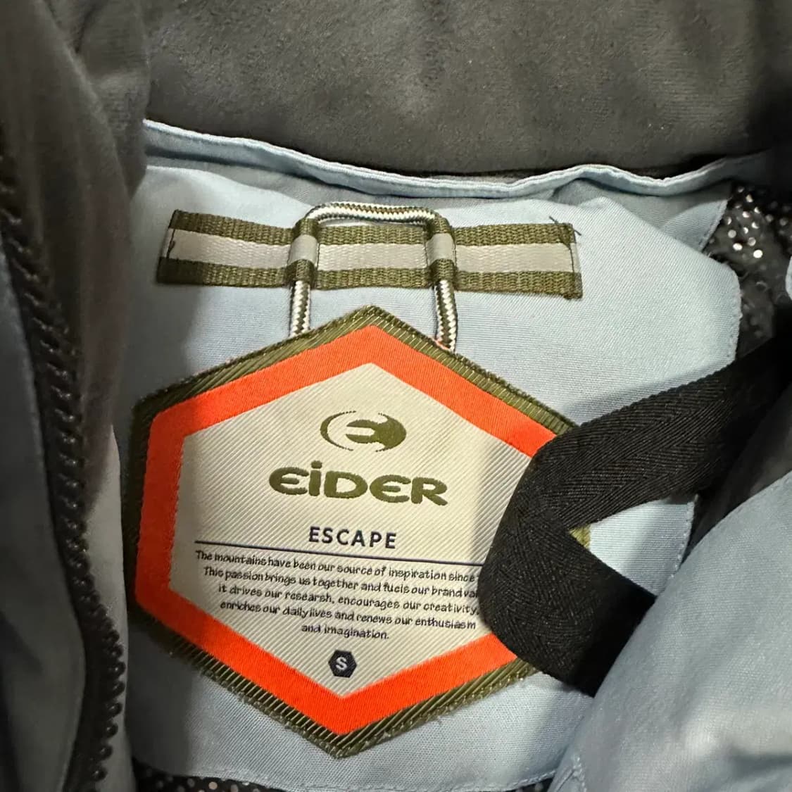 아이더 고어윈드스토퍼 롱패딩 여성 s 상품이미지5