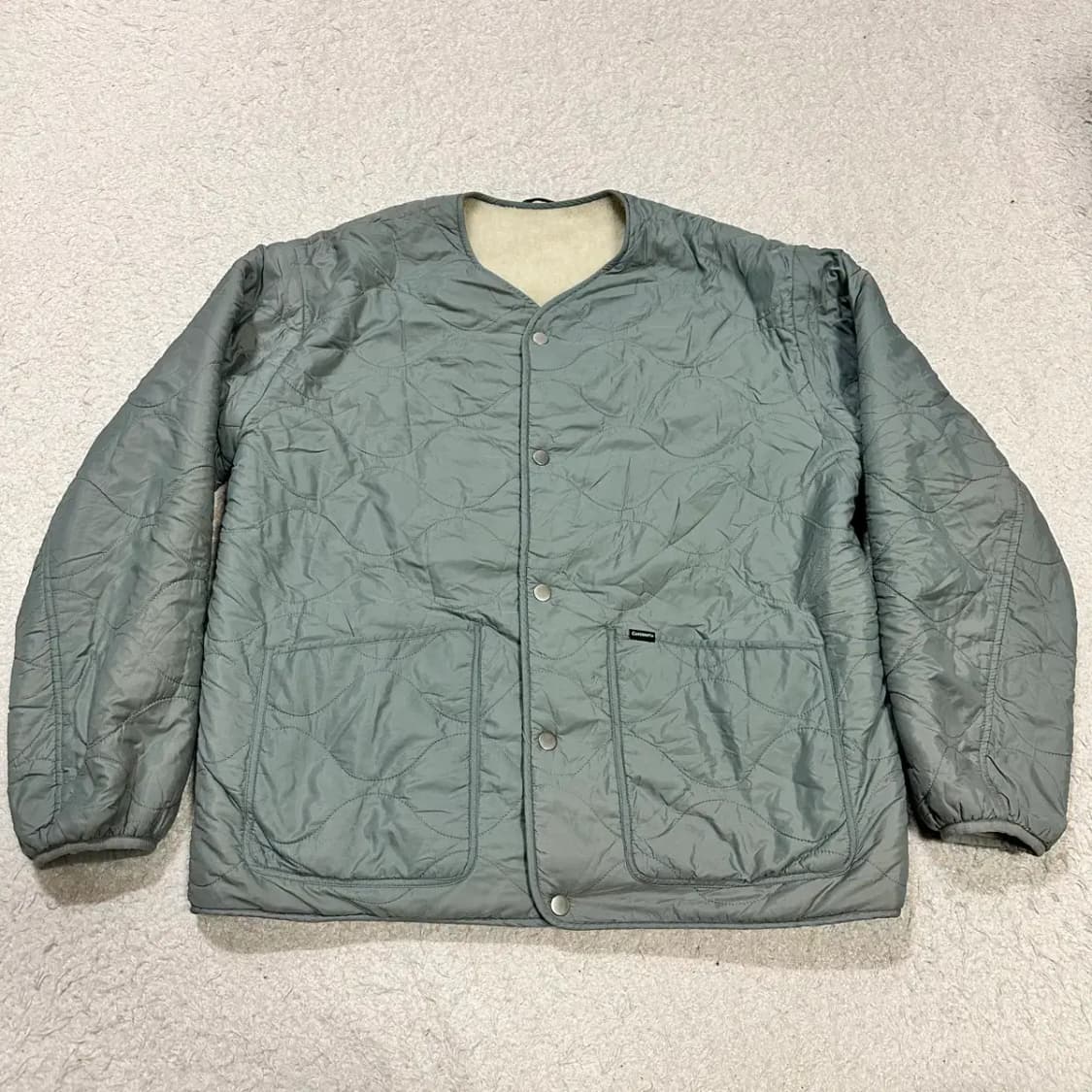 커버낫 양면 후리스 점퍼 L 100 상품이미지6