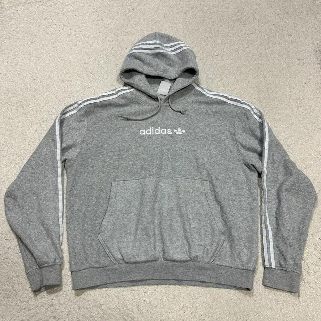 아디다스 후드티 기모 그레이 3xl 115 상품이미지1