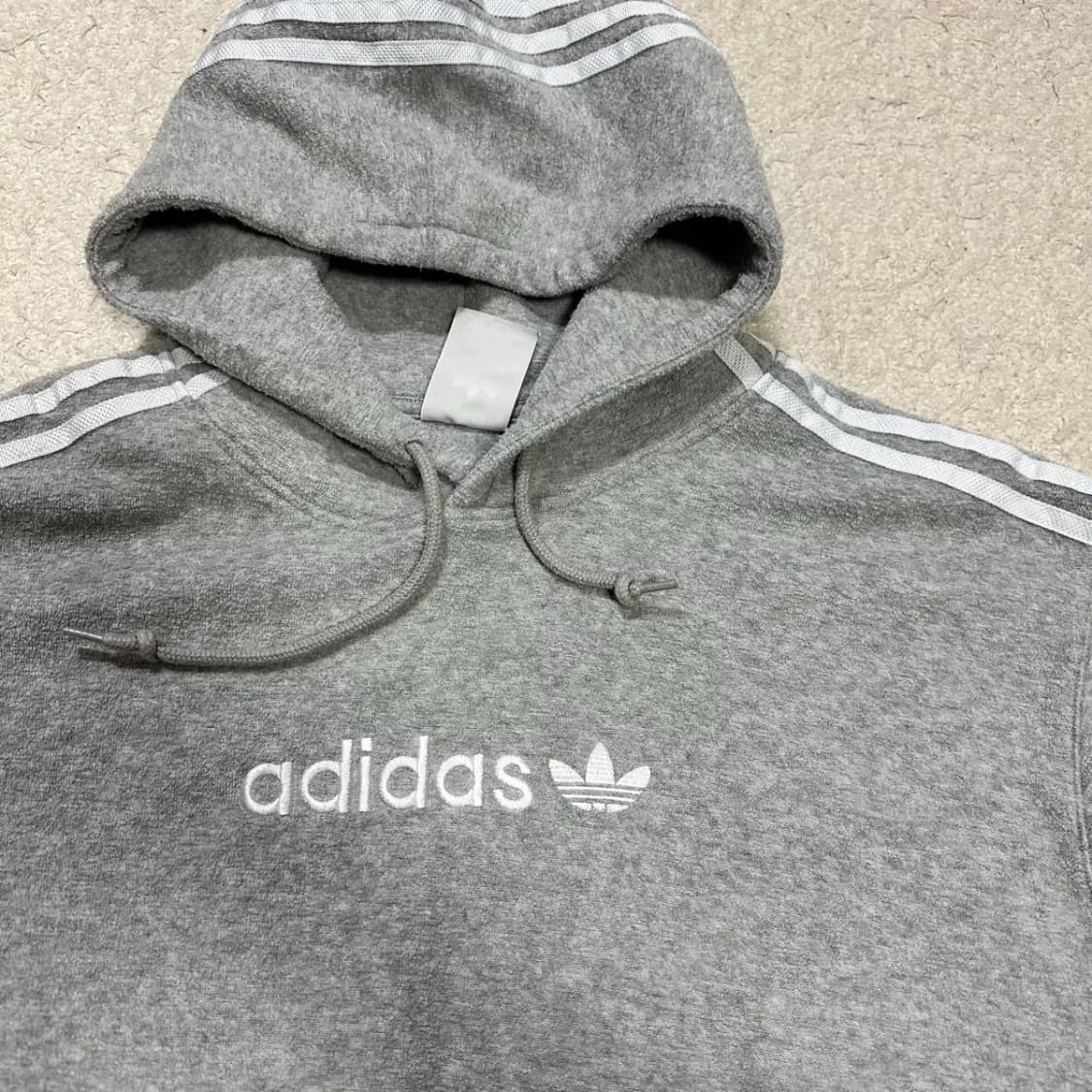 아디다스 후드티 기모 그레이 3xl 115 상품이미지2