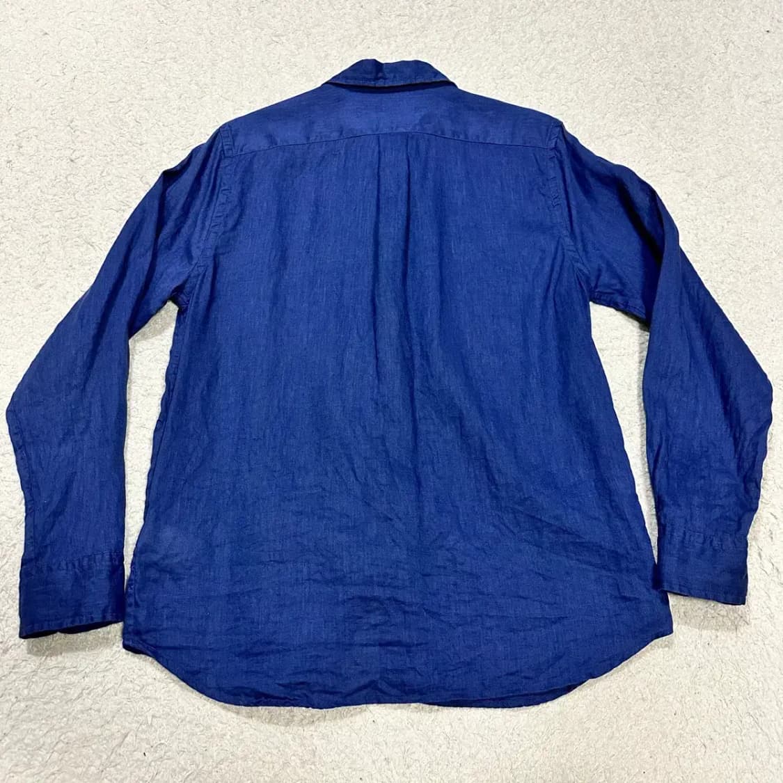 폴로 린넨 셔츠 네이비 여성 m 상품이미지5