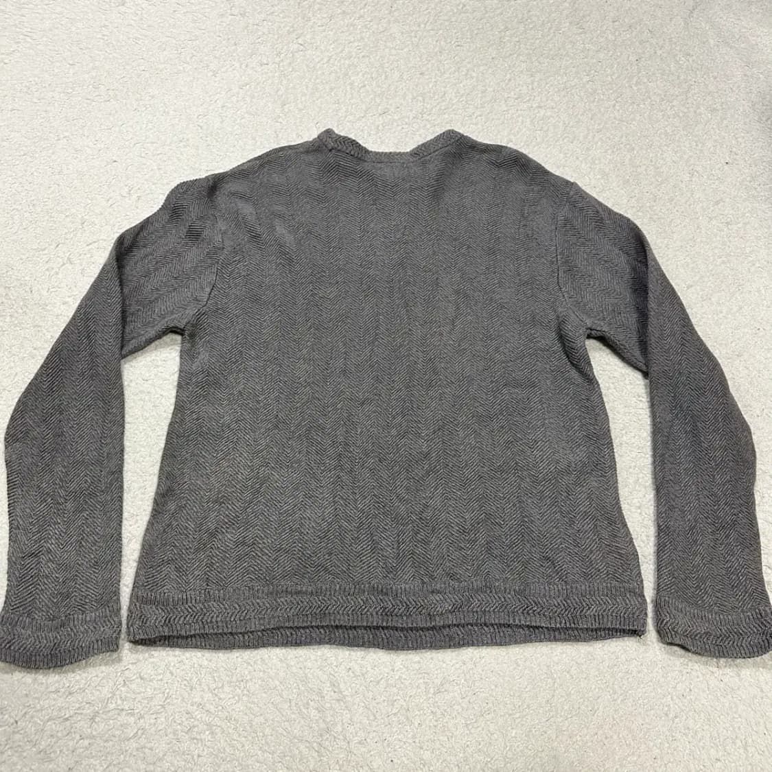CHAPS 챕스 헤링본 패턴 니트 스웨터 xl 상품이미지5