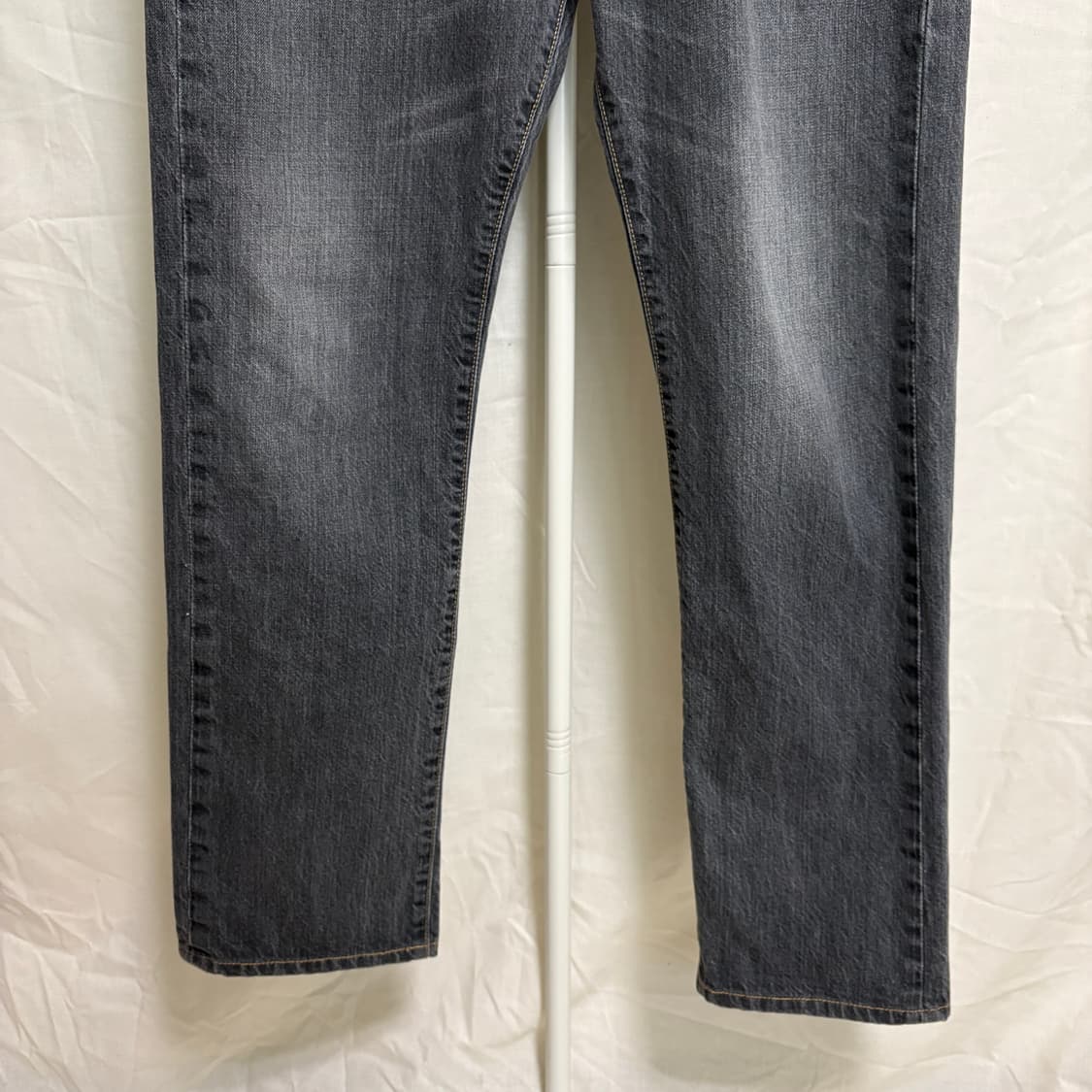 리바이스 501 그레이 워시드 데님팬츠 / W34, L34 상품이미지3