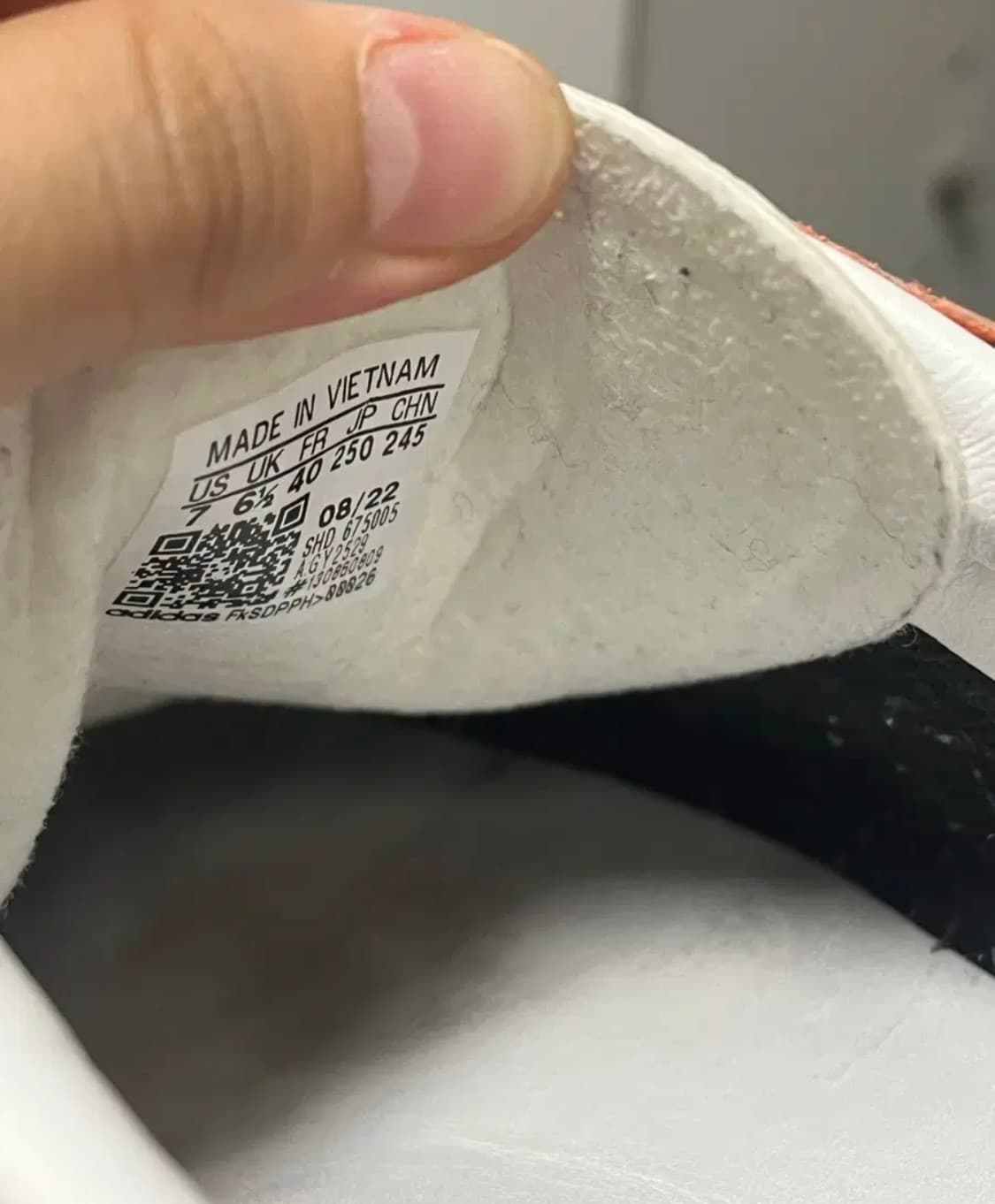 아디다스 가젤 주황색 상품이미지3