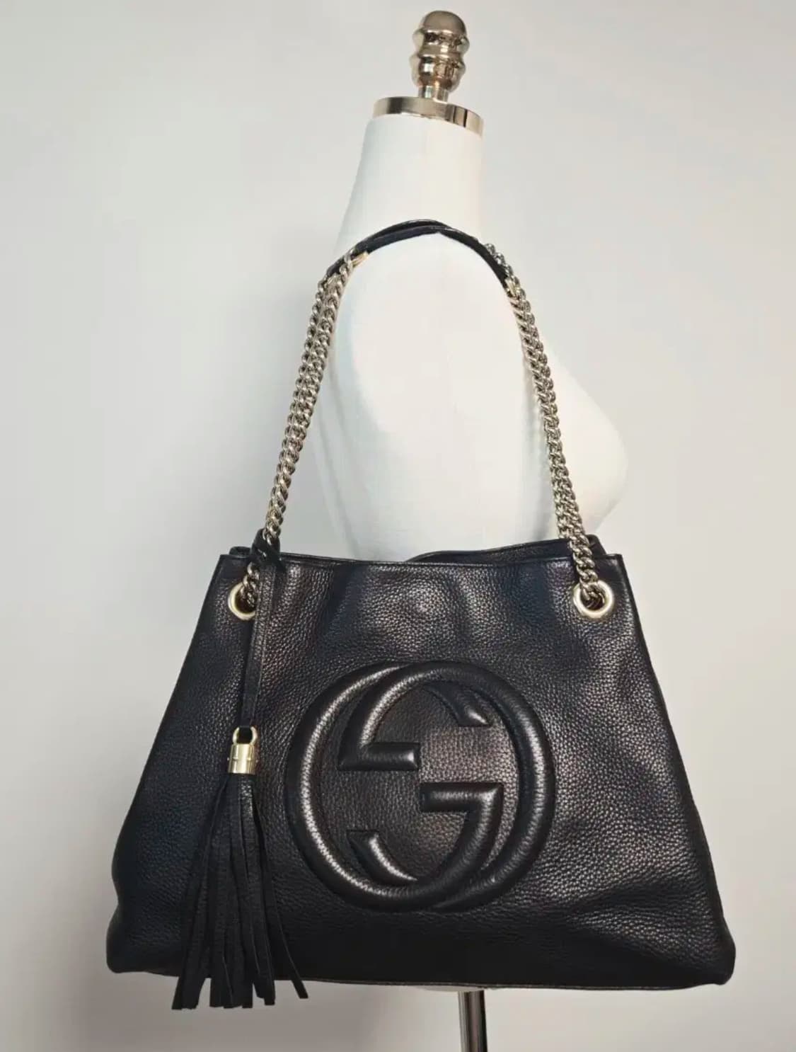 구찌 소호 테슬백 블랙 숄더백 급처 상품이미지1