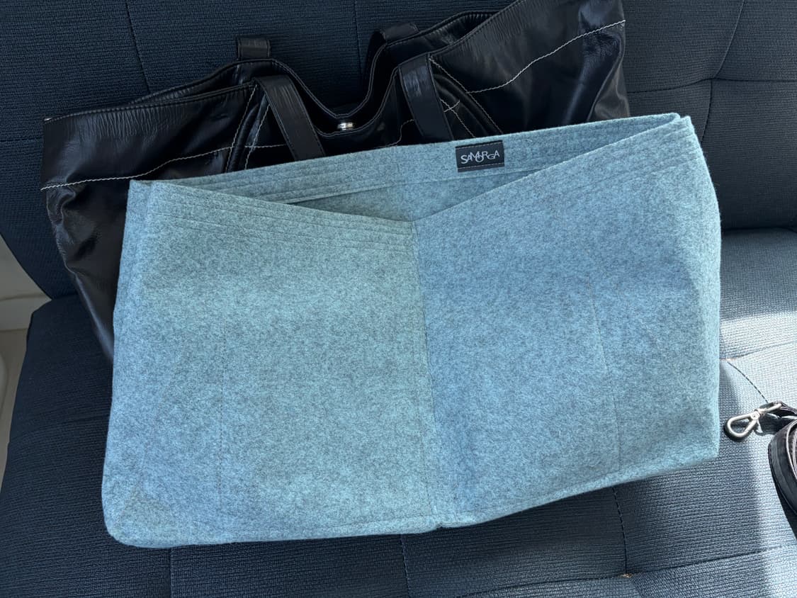 마뗑킴 빅 코팅백 상품이미지3