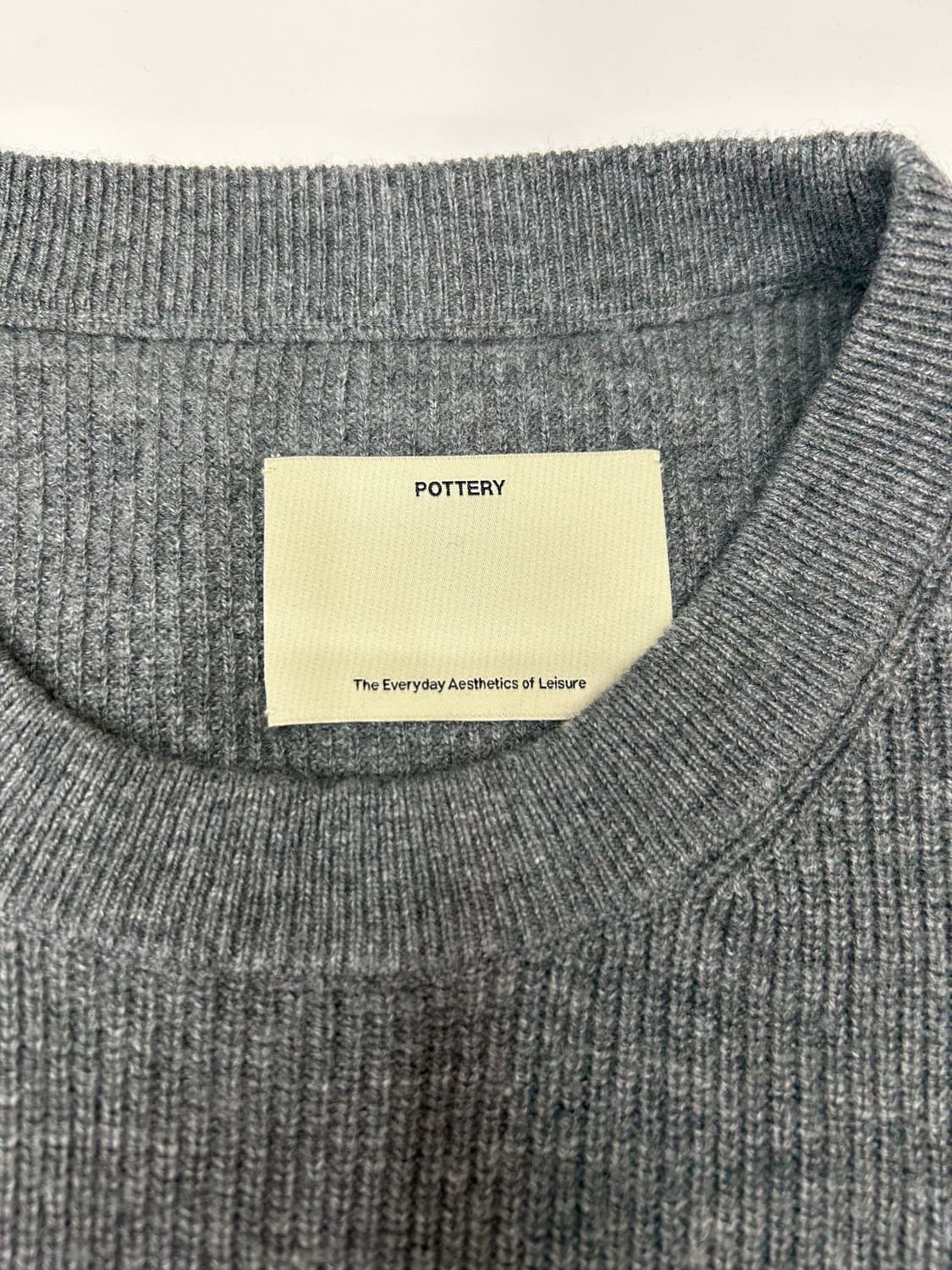 포터리 캐시미어 니트 상품이미지2