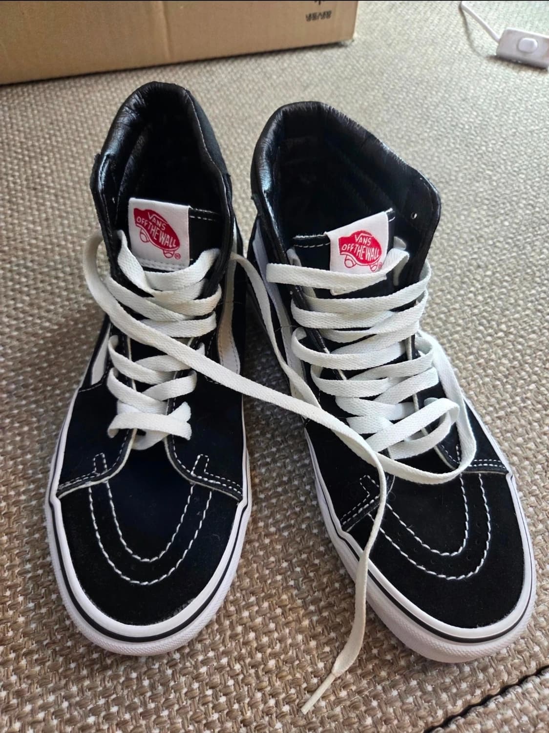 반스 스케이트 하이 블랙 270 상품이미지1