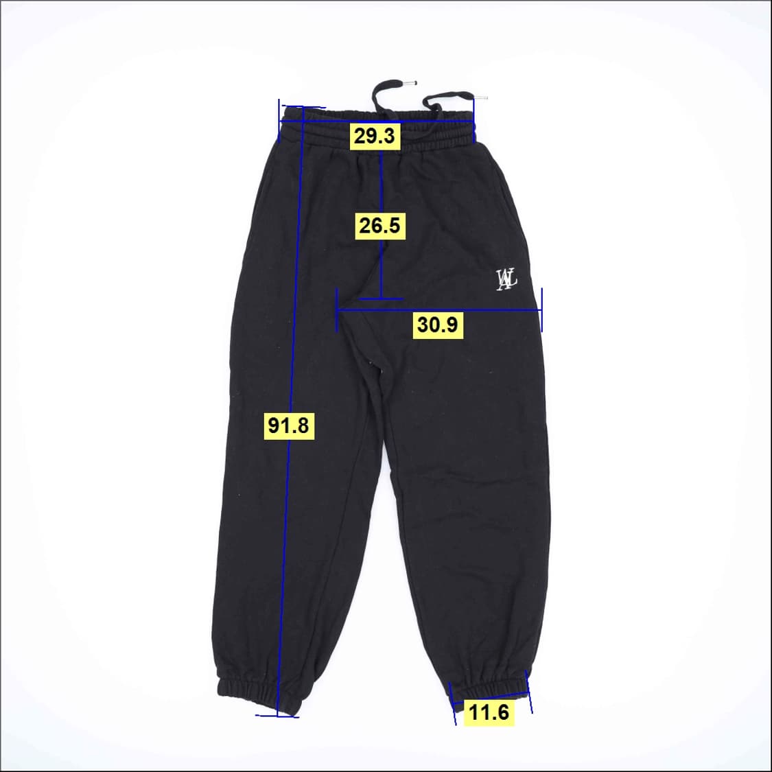 [S] 우알롱 스몰로고 조거팬츠 0115H2 상품이미지8