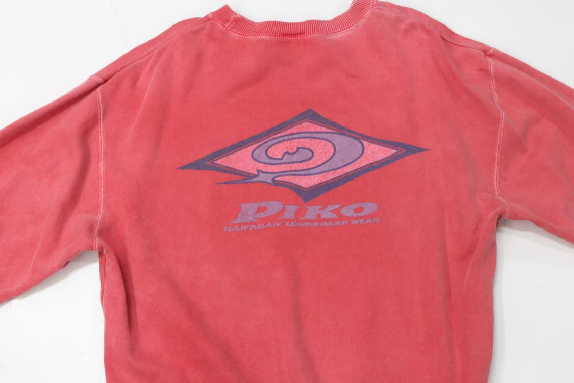 PIKO 피코 하와이안 서프 로고 페이딩 맨투맨 (L) 상품이미지4