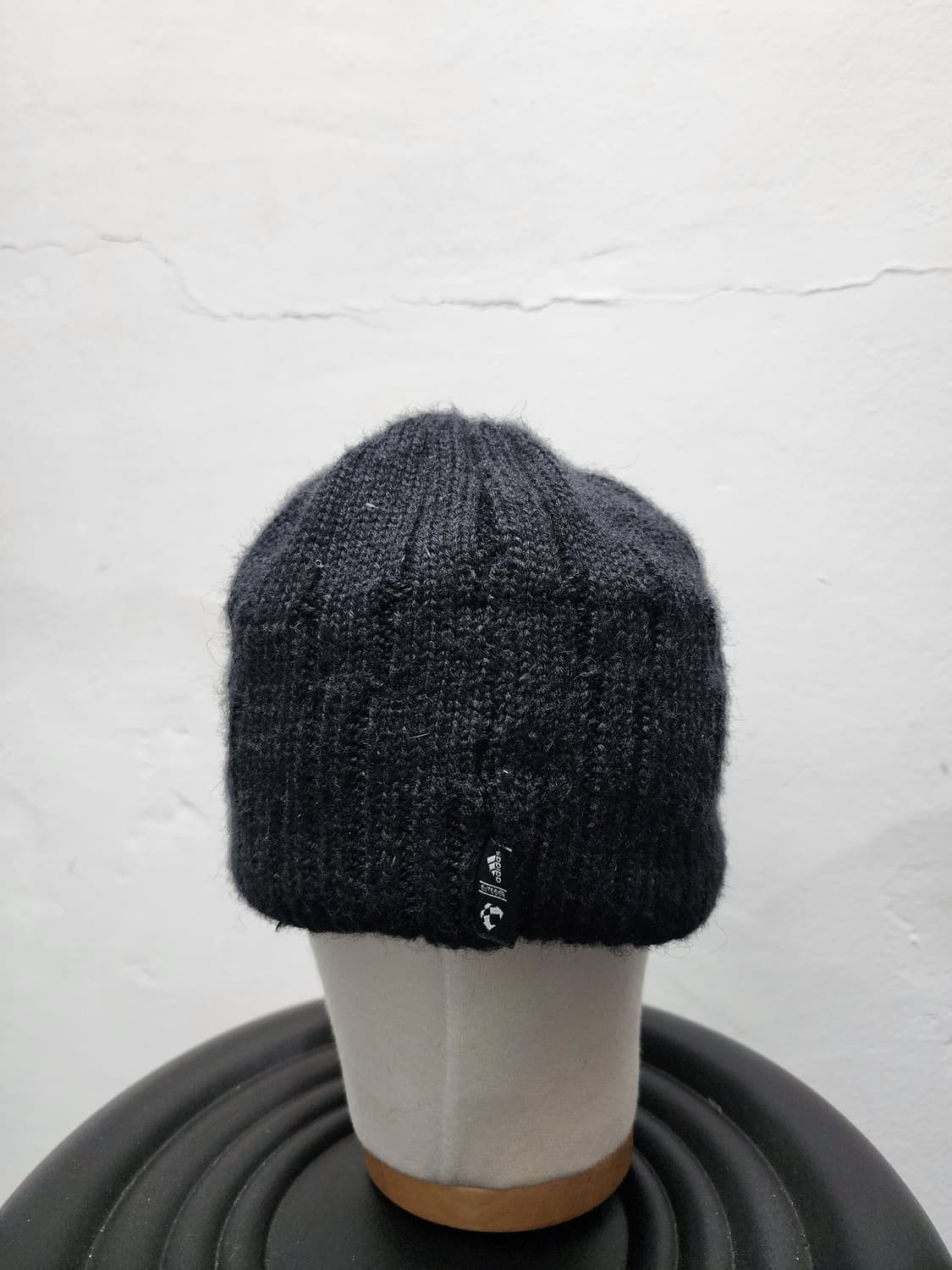 아디다스 골프 블랙 니트 비니 캡모자 상품이미지2