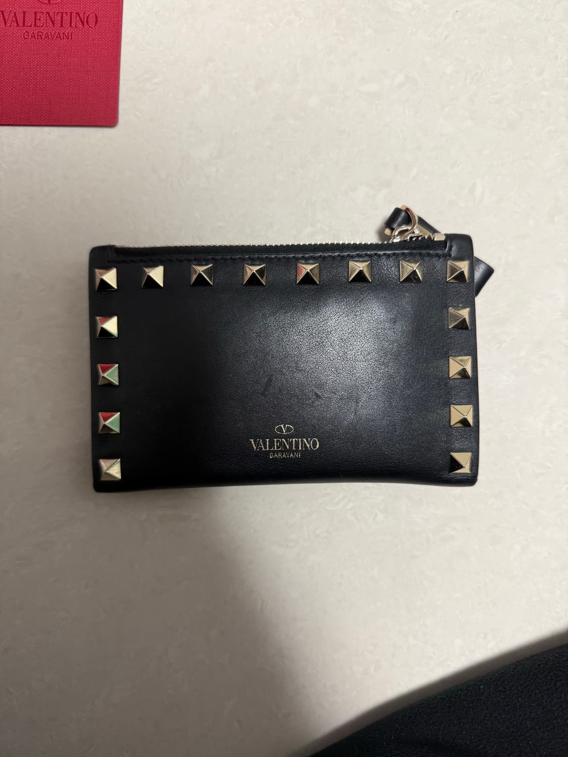 발렌티노 락스터드 블랙 반지갑 상품이미지1
