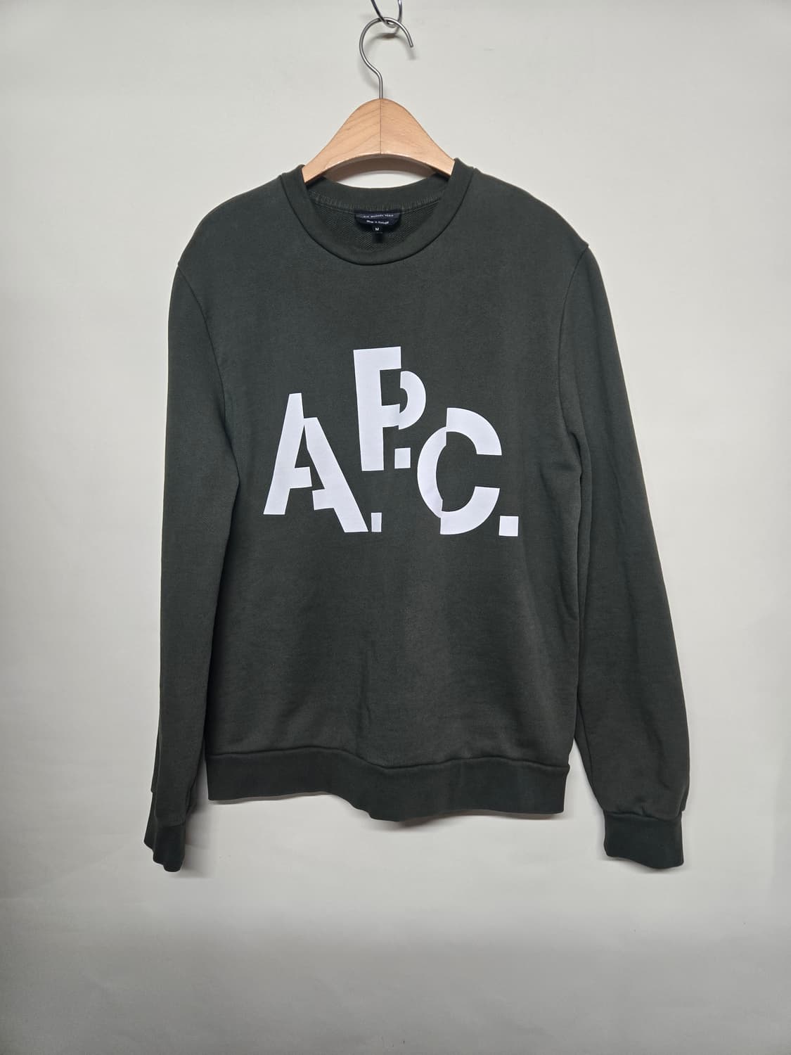A.P.C. 아페쎄 올리브 맨투맨 M 상품이미지1