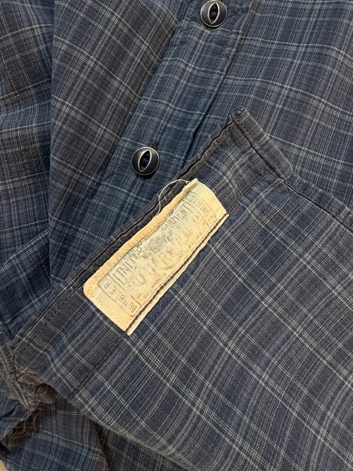 더블알엘 체크 워크 셔츠 상품이미지6