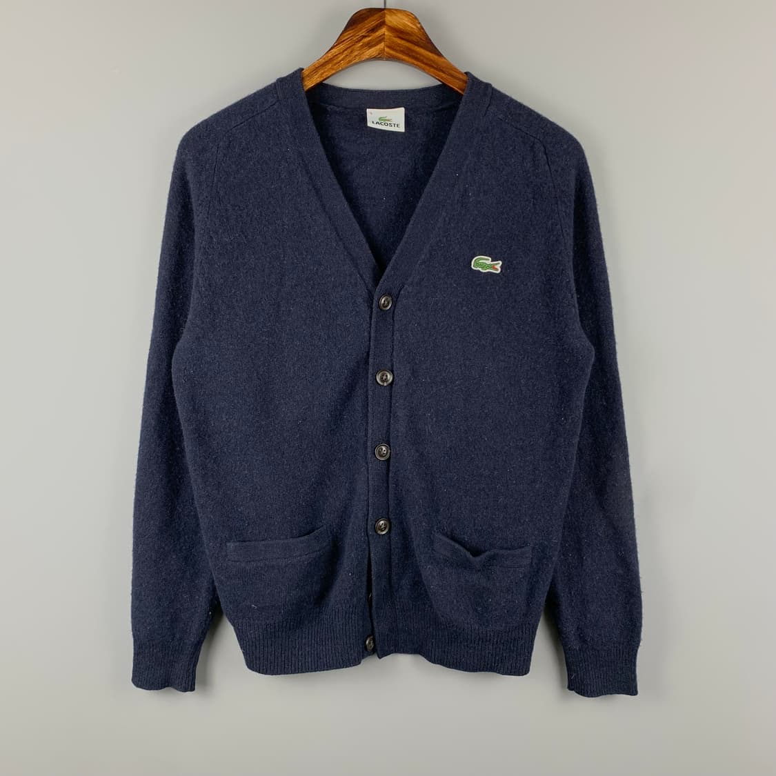 라코스테 네이비 니트 가디건 상품이미지2