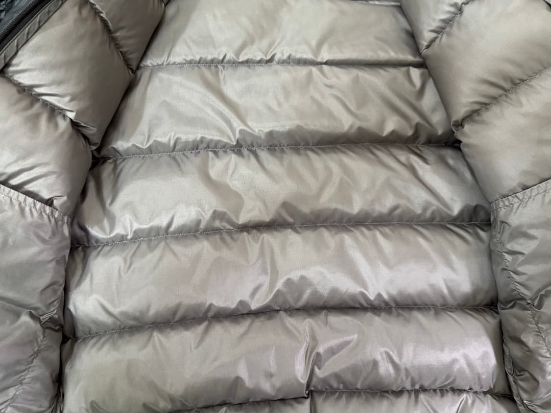 90년도 몽벨 라이트 알파인 패딩 자켓 상품이미지6