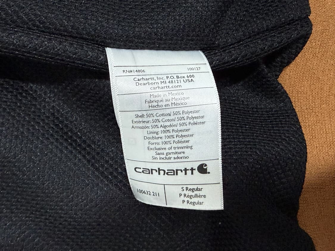 칼하트 100632-211 써멀 후드집업 S 상품이미지3