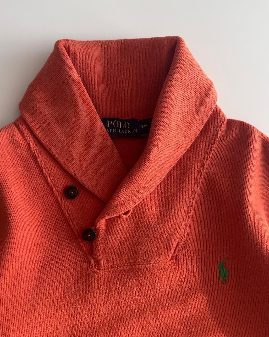 폴로 랄프로렌 숄카라 니트 S 상품이미지4