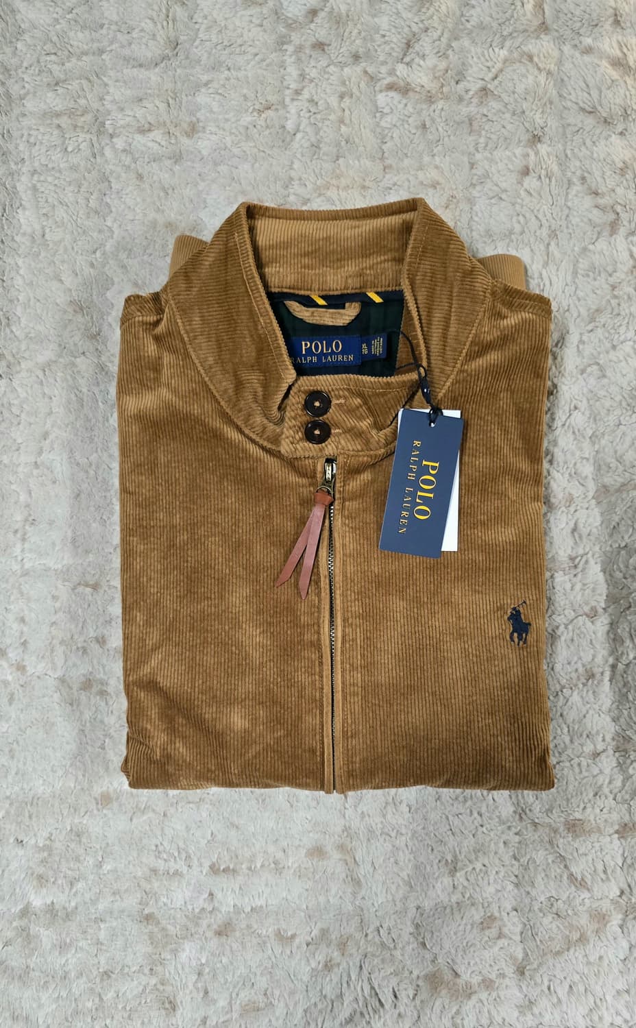 폴로 랄프로렌 코듀로이 바라쿠다 자켓
L사이즈 새제품 상품이미지3