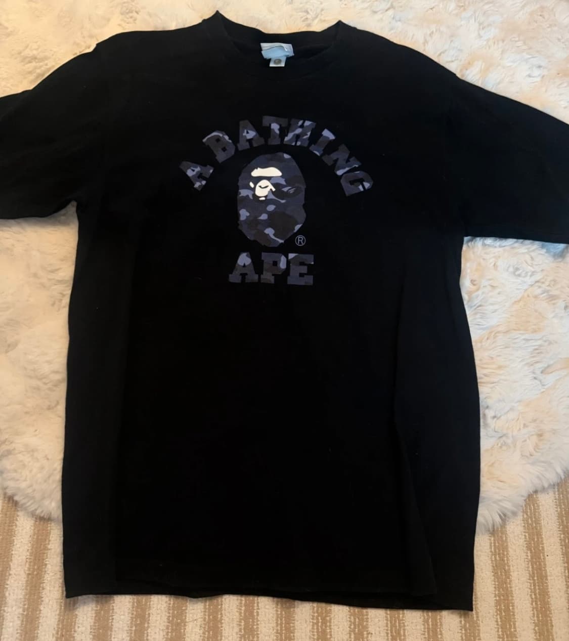 베이프 카모 반팔 L 새상품 상품이미지1