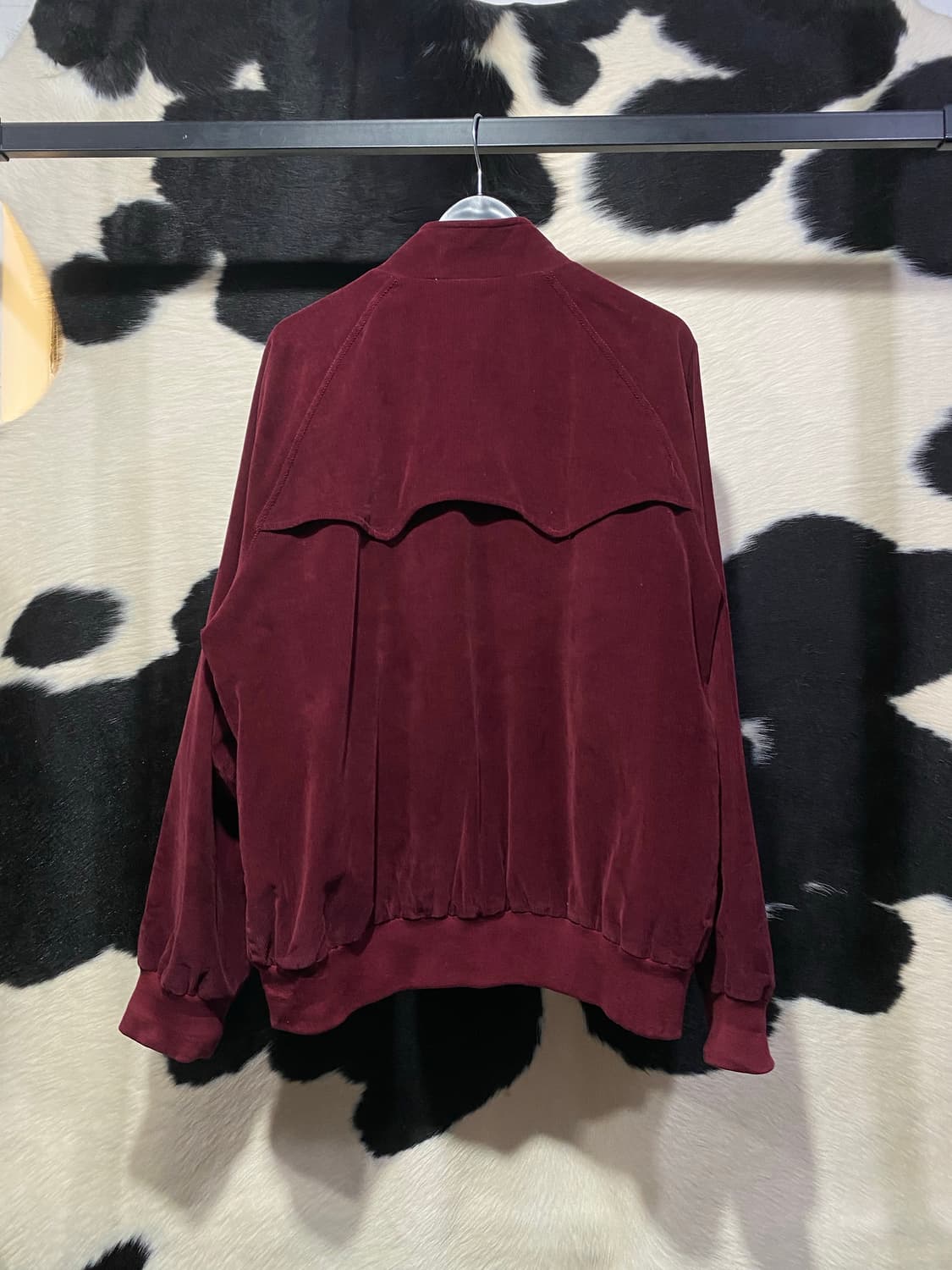 Brooks Brothers 버건디 코듀로이 봄버 상품이미지5