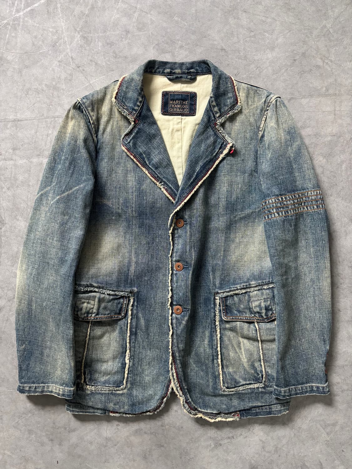 Marithe 마리떼 프랑소와 저버 데님 블레이져 자켓 상품이미지4