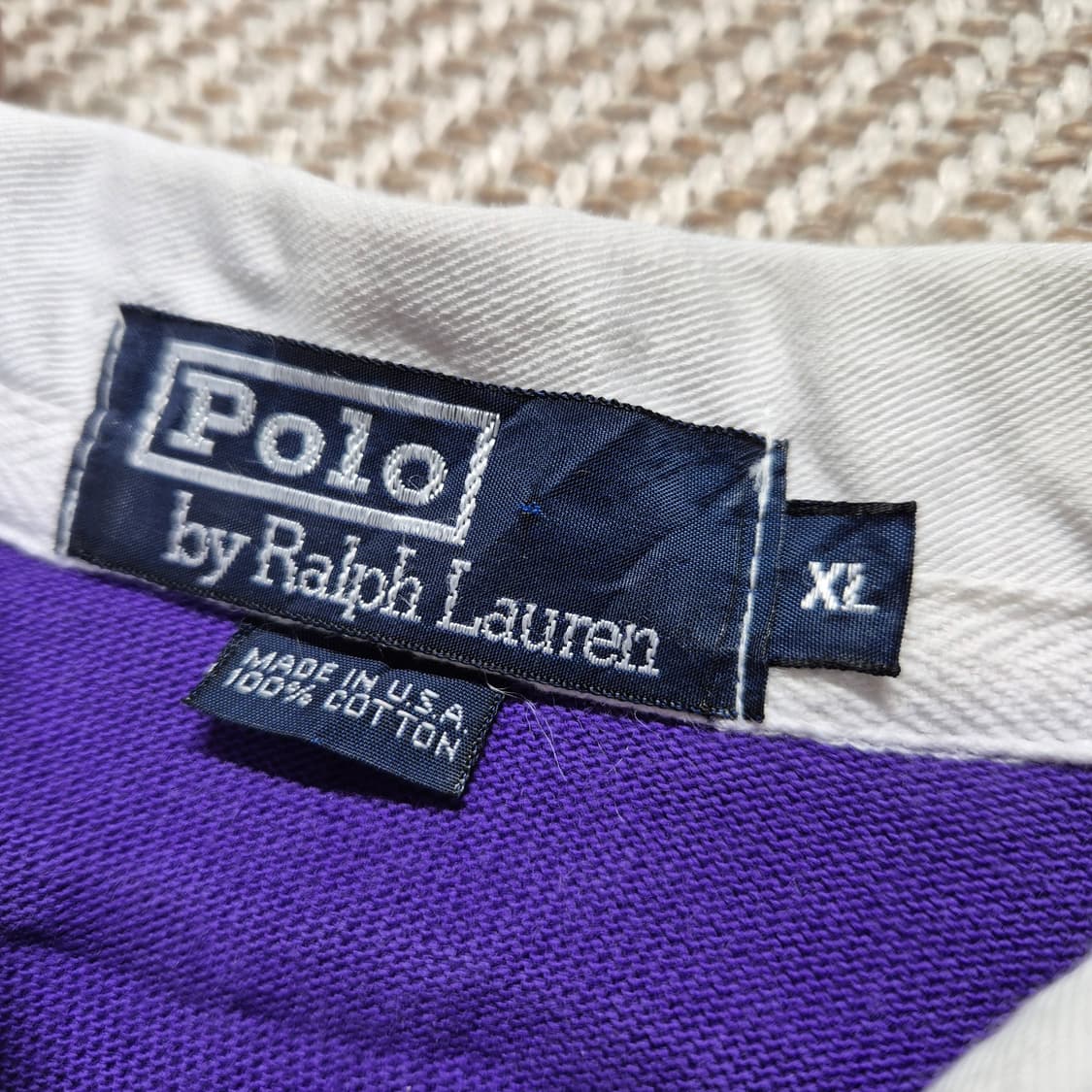 90s 미제 폴로 럭비셔츠 상품이미지4