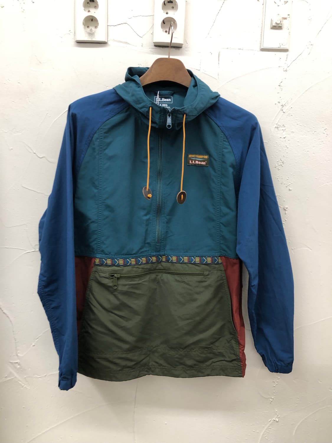 엘엘빈 멀티 컬러 아노락 상품이미지1