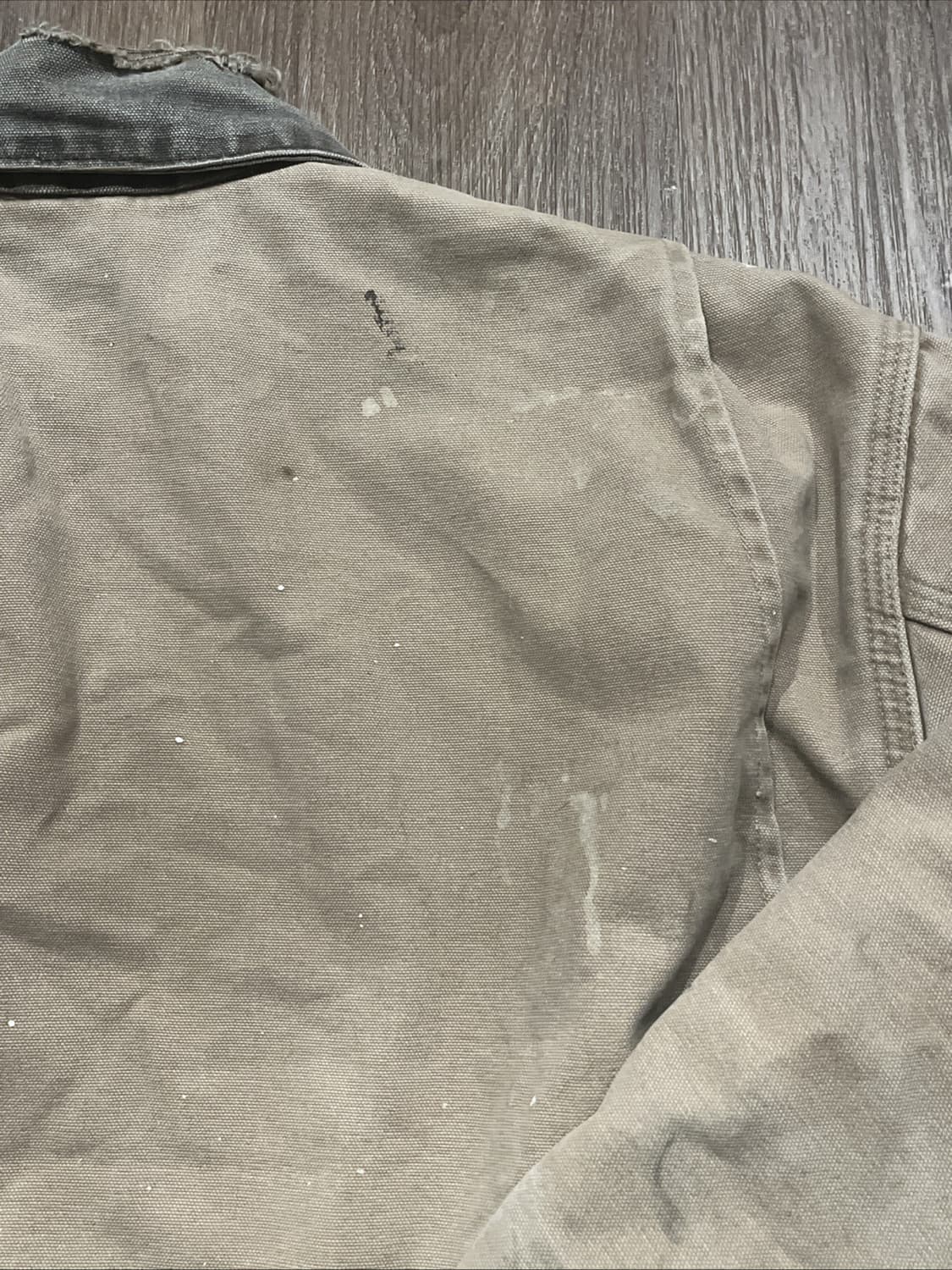 칼하트 J97 디트로이트 마운틴 캣 컨스트럭션 커스텀 자켓 새들 상품이미지10