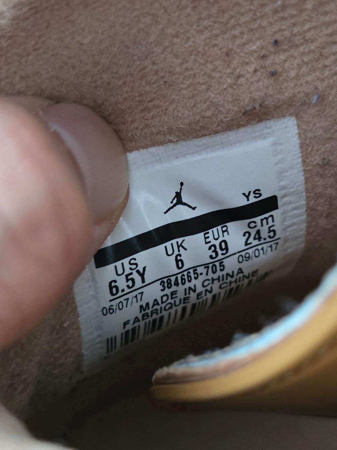 (245)나이키 조던 6 레트로 위트 된장 상품이미지10