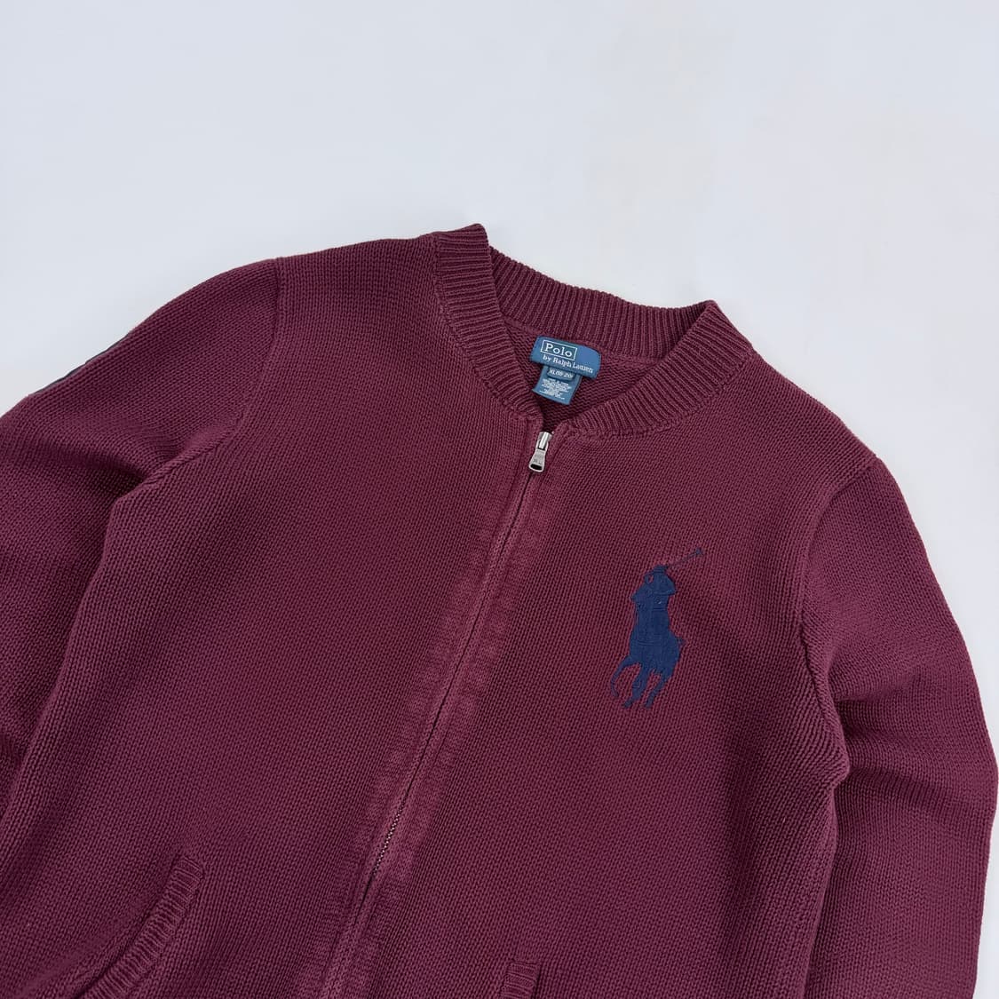 폴로 빅포니 니트집업 상품이미지2