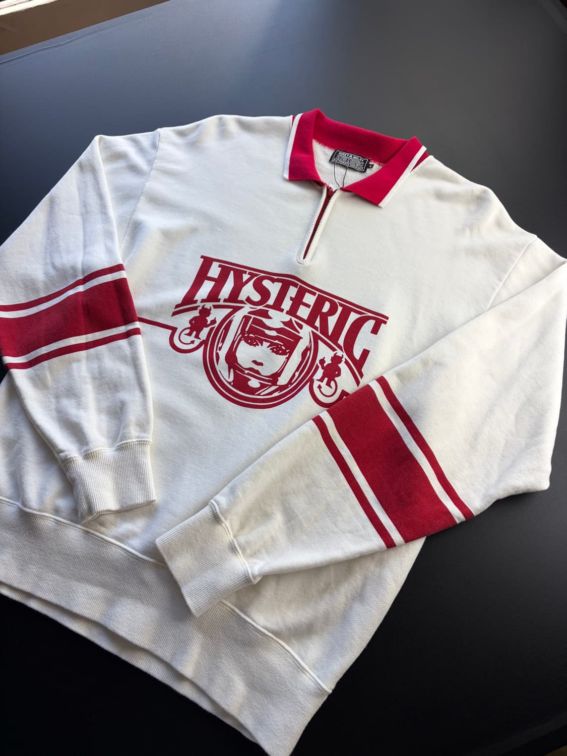 Hysteric glamour half zip sweat shirts 상품이미지1