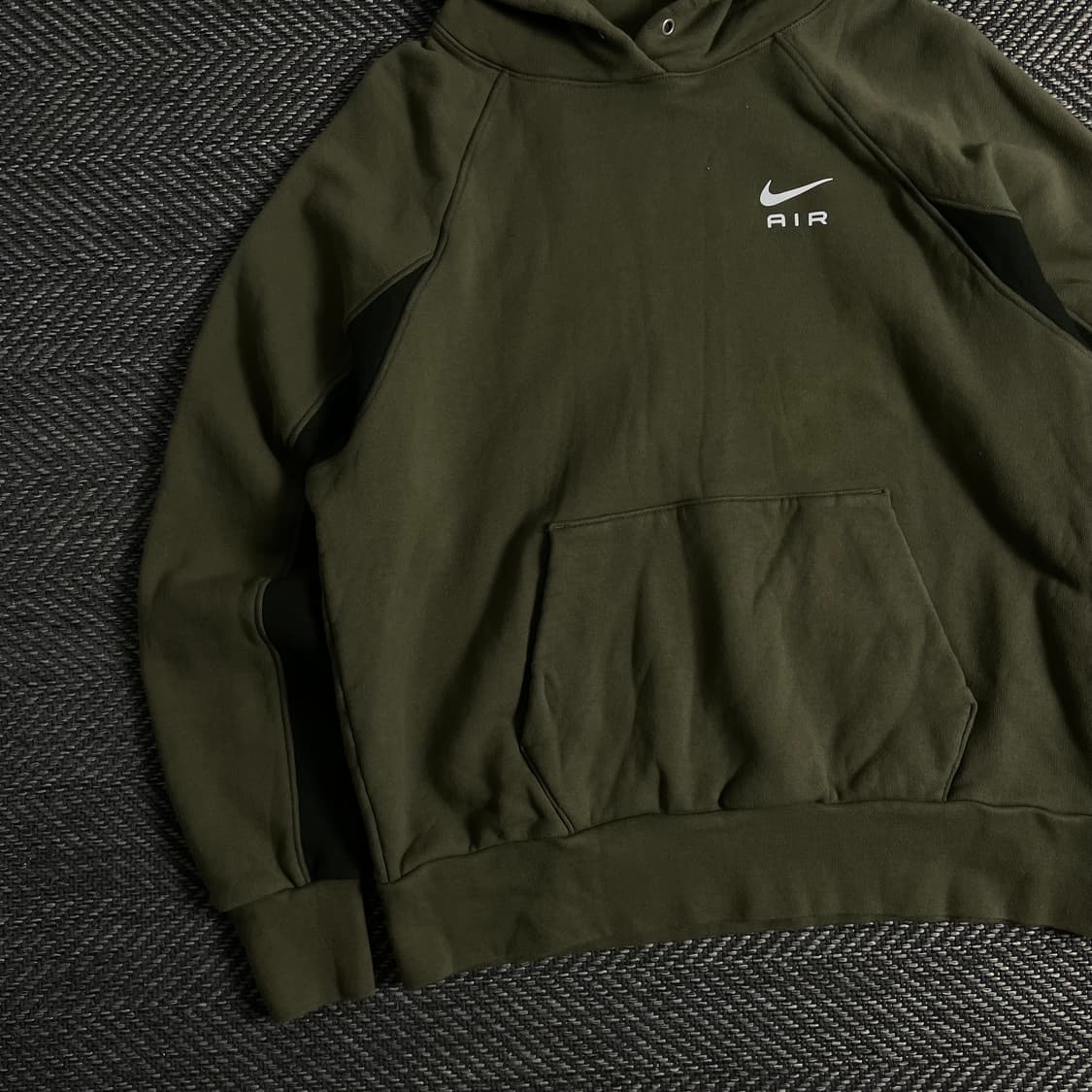 나이키 에어 카키 배색 후드 티셔츠y 3408 상품이미지3