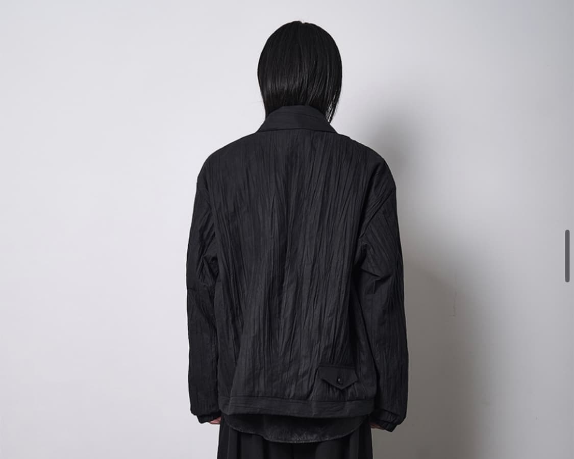 음양 Vertical pleated shawl collar jacket 상품이미지3