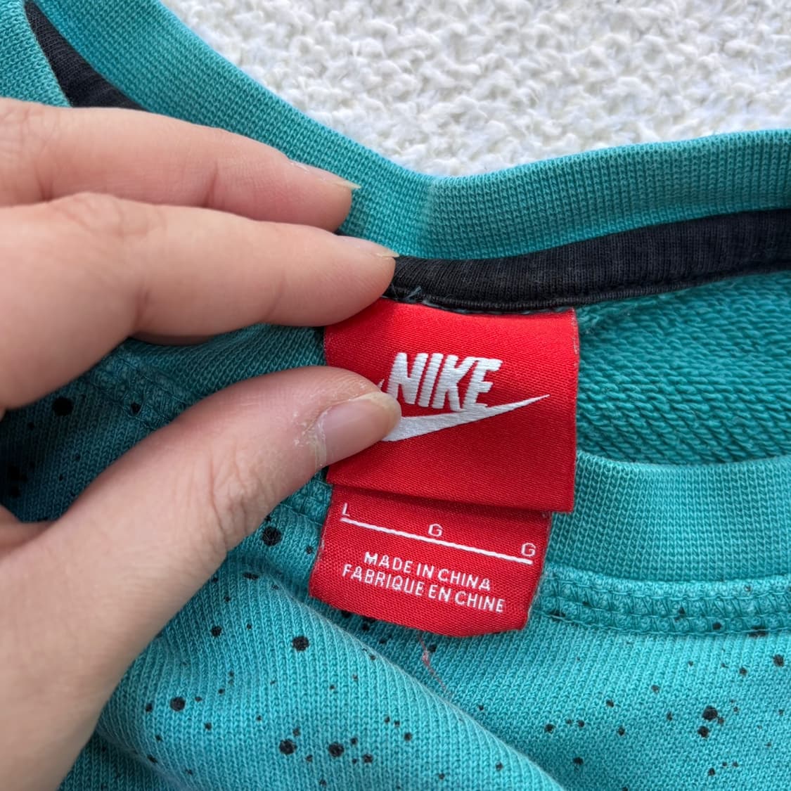 L 나이키 남성 피그먼트 맨투맨 티셔츠 0323E 상품이미지3