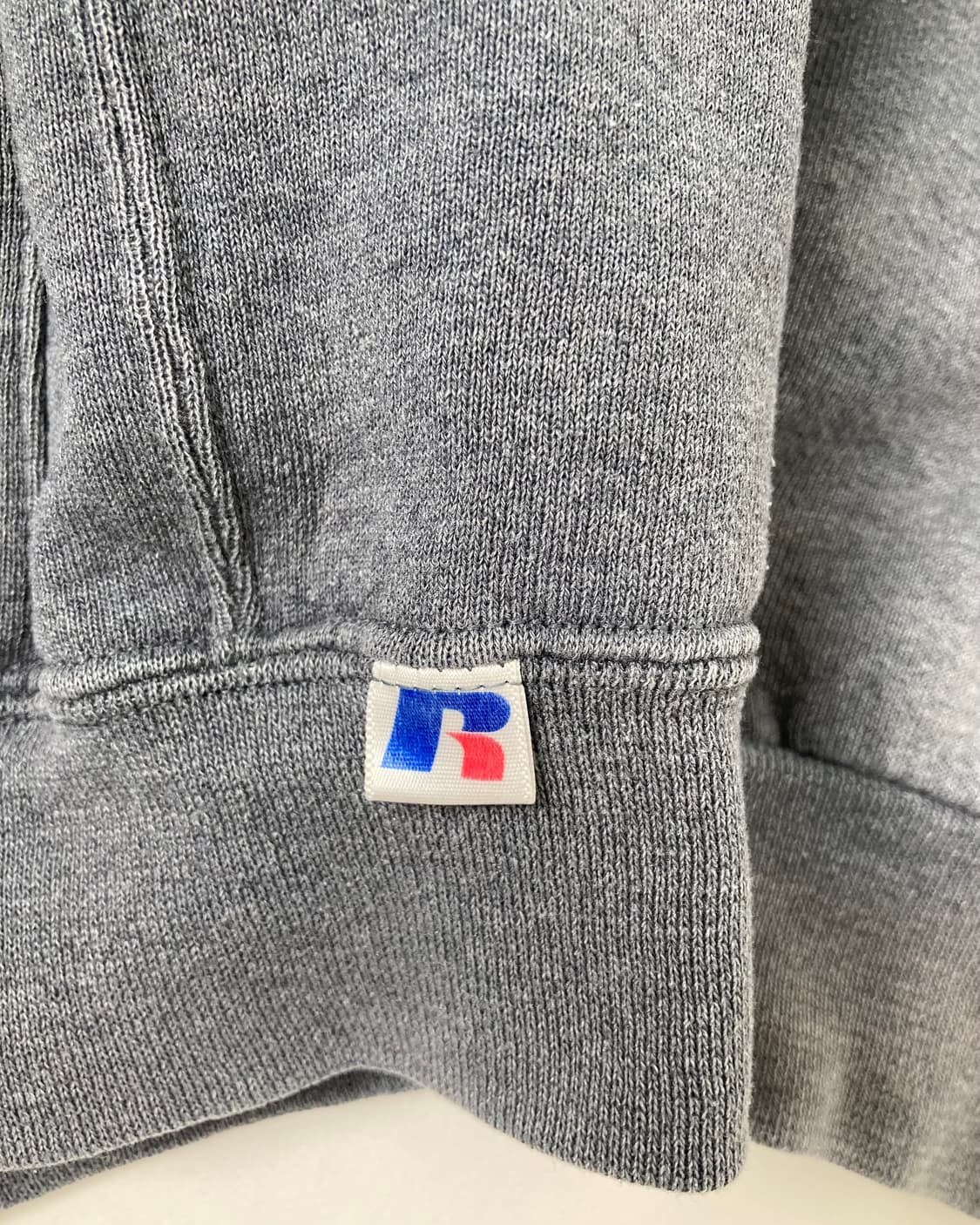 00s Russell Zip Up Hoodie (grey) 상품이미지5