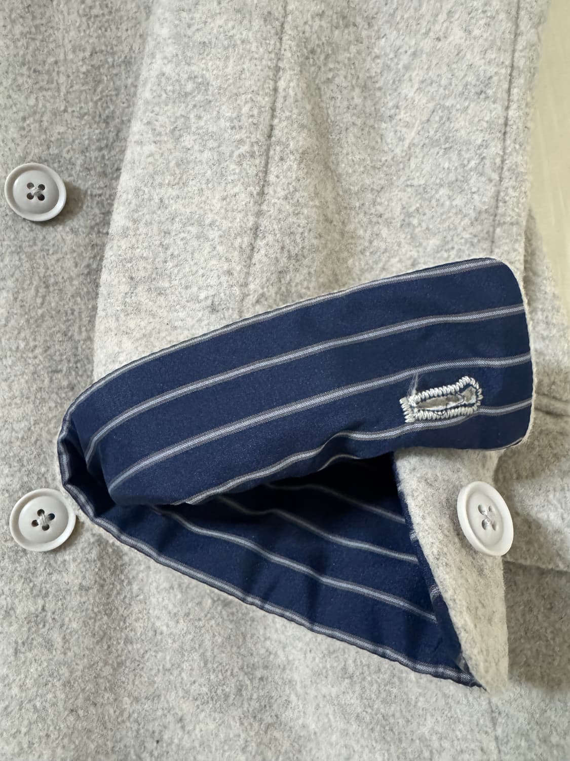 니코앤드 노카라 울블렌드 코트 상품이미지7